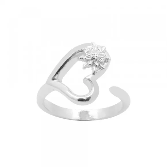 Anillo Bihotza de Plata de Ley