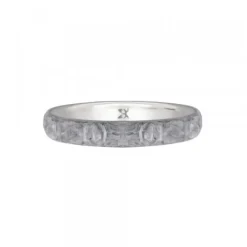 Anillo Carbono Gris y Titanio Personalizable