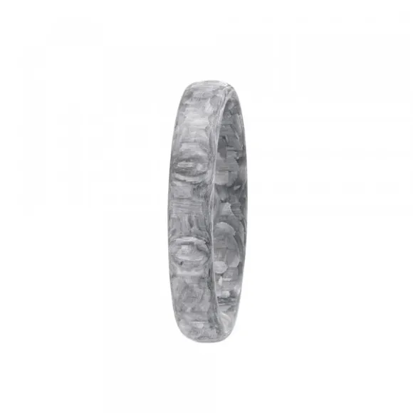 Anillo Eguzkilore Carbono Gris Mate Talla 19