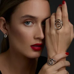 Anillo Hariak Grande Plata