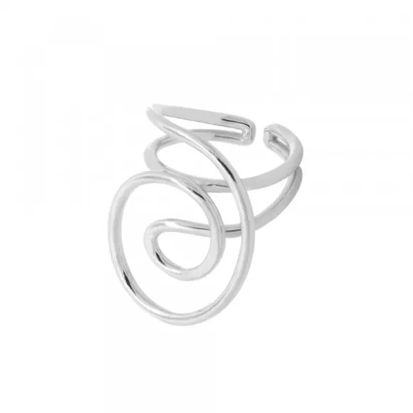 Anillo Hariak Grande Plata