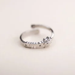 Anillo Letras Ama Plata