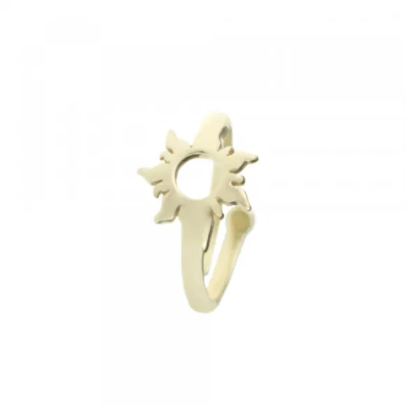 Anillo Mountain Plata Dorada para Mujer