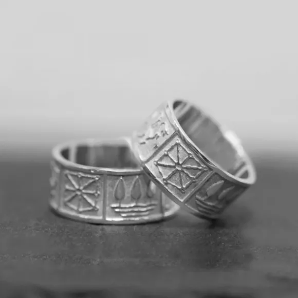 Anillo Zazpiak Bat Handia de Plata