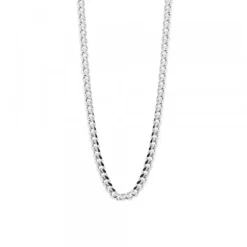 Cadena Cubana de Plata 3mm