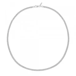 Cadena Cubana de Plata 5mm