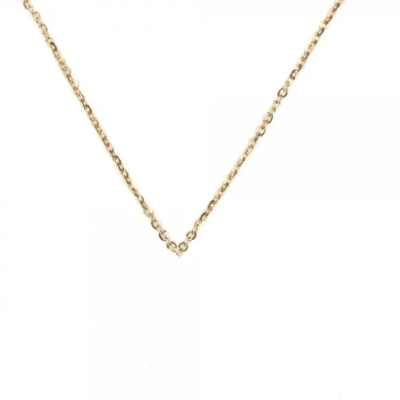 Cadena Forza de Plata Dorada 0.40 Eguzkilore