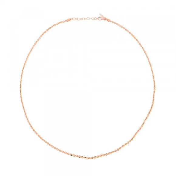 Cadena Forza Plata Rosa 0.60 Eguzkilore