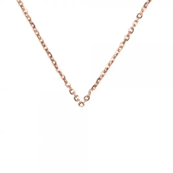 Cadena Forza Plata Rosa 0.60 Eguzkilore