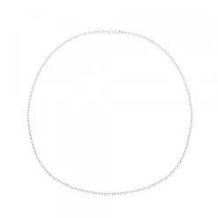 Cadena Oro Blanco 18kt. Grosor 0.30