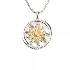 Cerco Eguzkilore Plata Bicolor Personalizable