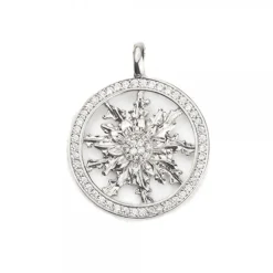 Cerco Eguzkilore Plata y Circonitas Personalizable