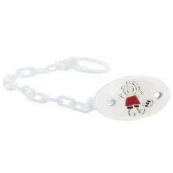 Chupetero Fútbol Rojilla Plata Eguzkilore