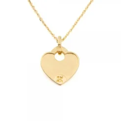 Colgante Ama Corazón Plata Dorada Personalizable