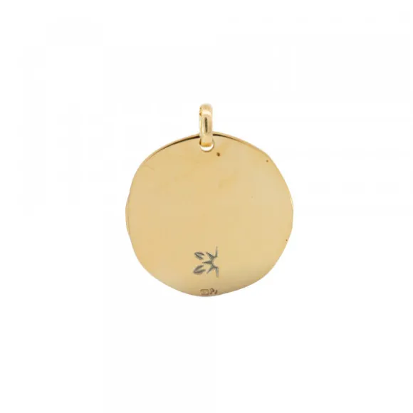 Colgante Ama "Maite Zaitut"Plata Dorada Personalizable