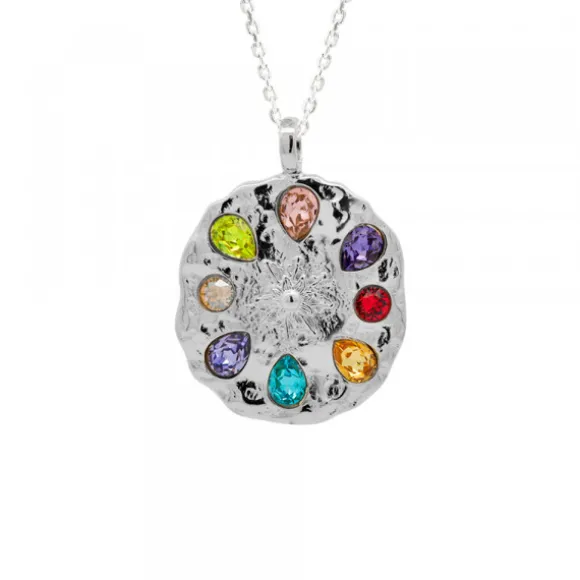 Colgante Arrue Berria Plata y Circonitas