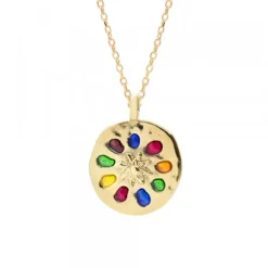 Colgante Arrue Plata Dorada Personalizable