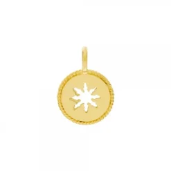 Colgante B2 Plata Dorada