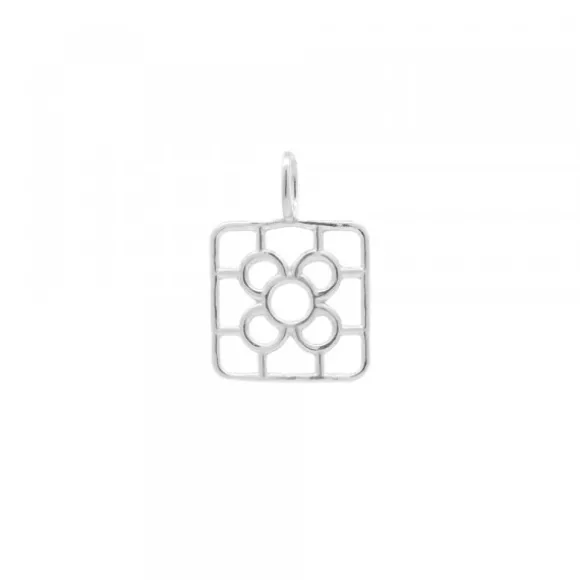 Colgante Baldosa Bilbao de Plata
