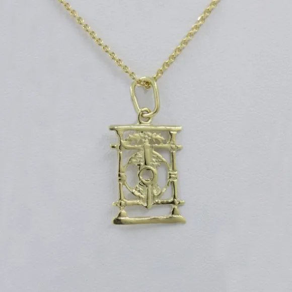 Colgante Barandilla de La Concha Oro 19mm