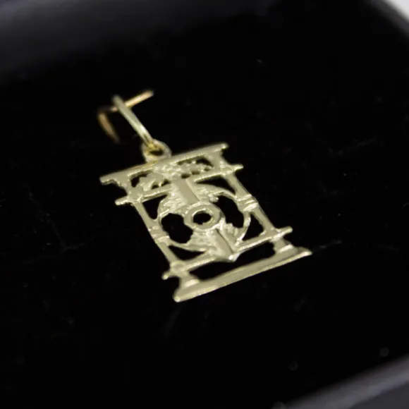 Colgante Barandilla de La Concha Oro 19mm