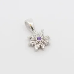 Colgante Basic Colors Plata y Amatista 10mm