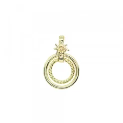 Colgante Biarritz Plata Dorada