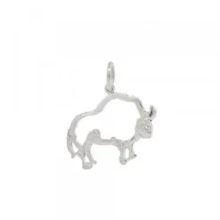 Colgante Calado Bisonte Santimamiñe de Plata