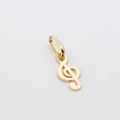 Colgante Clave de Sol Oro 18kt.