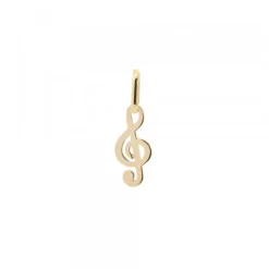 Colgante Clave de Sol Oro 18kt.