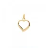 Colgante Corazón Calado Oro 14mm