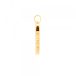 Colgante Corazón de Bilbao de Plata Dorada Personalizable