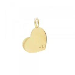 Colgante Corazón Eguzkilore Dorado Personalizable