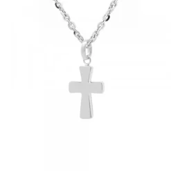 Colgante Cruz de Plata 14mm