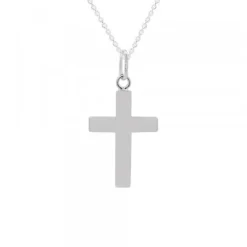 Colgante Cruz Plata 23mm