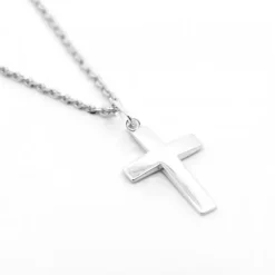 Colgante Cruz Plata 23mm