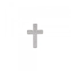 Colgante Cruz Viceroy Plata y Circonitas Blancas
