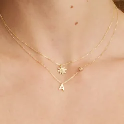 Colgante Eguzkilore Oro 9,5mm