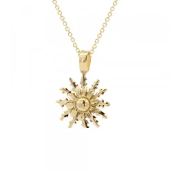 Colgante Eguzkilore Oro 21mm