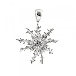 Colgante Eguzkilore Plata 37mm