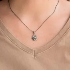 Colgante Eguzkilore Rutenio 14mm