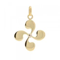 Colgante Lauburu Oro 24mm Personalizable