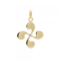 Colgante Lauburu Oro 21mm Personalizable