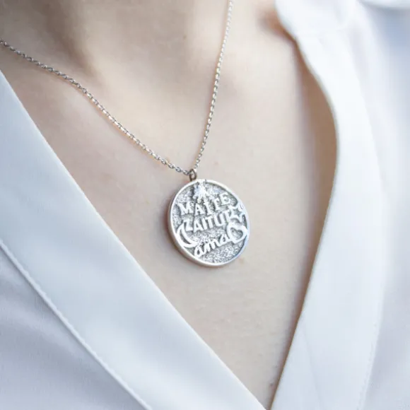 Colgante Maite Zaitut Ama Relieve Plata