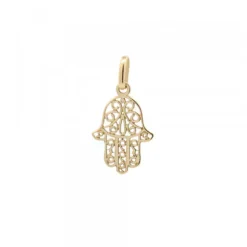 Colgante Mano Fátima Oro 18kt.18mm
