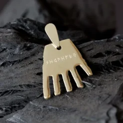 Colgante Mano Irulegi Oro 20mm