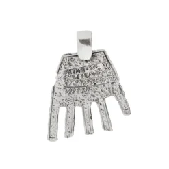 Colgante Mano Irulegi Plata 30mm