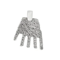 Colgante Mano Irulegi Plata 30mm y Cordón
