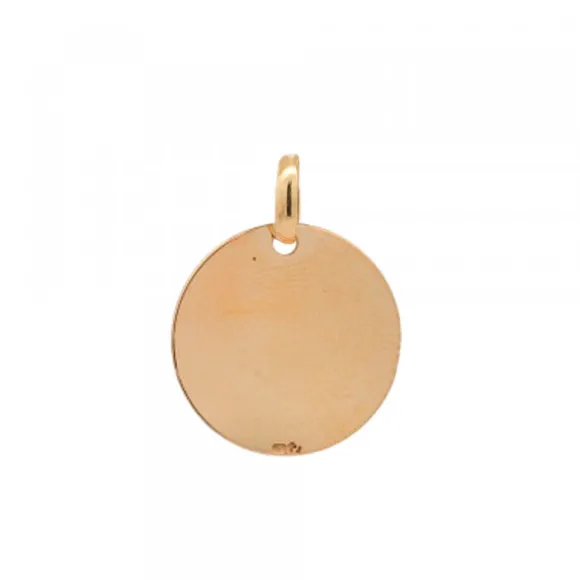 Colgante Medalla Mountain Plata Dorada Personalizable