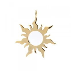 Colgante Mountain Handia Plata Dorada